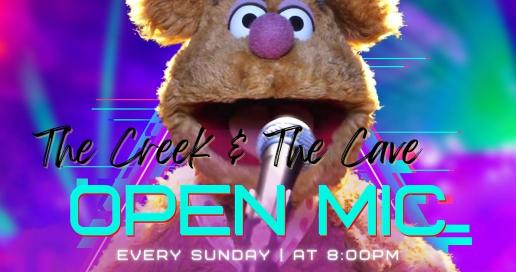 The Creek and The Cave Open Mic