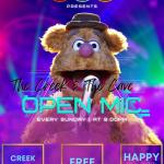 The Creek and The Cave Open Mic