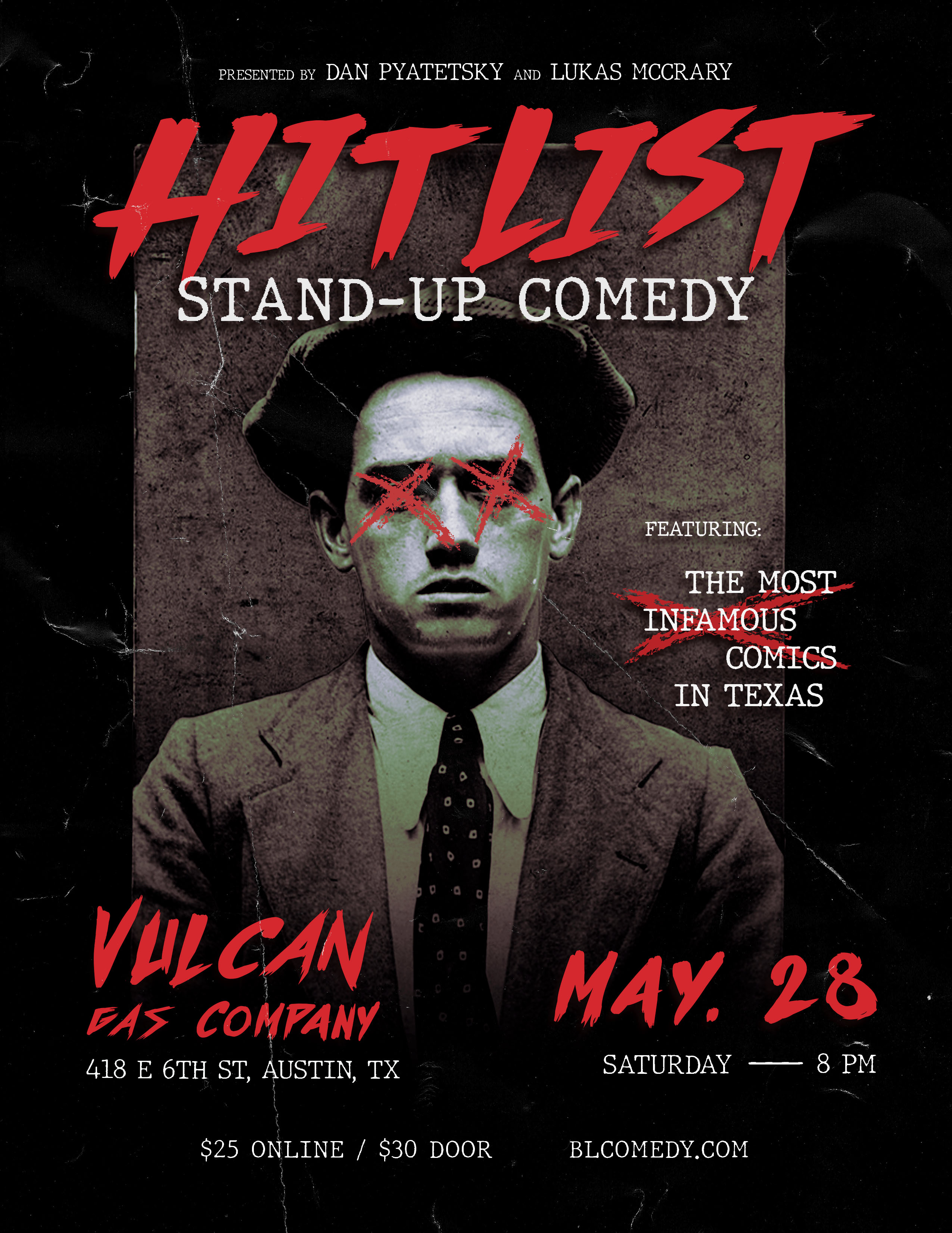 Hit List StandUp Comedy Big Laugh Comedy, Austin, TX